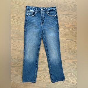 Good American High Rise Stretchy Blue Jeans Women’s size 6